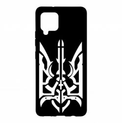 Чохол для Samsung A42 5G Герб з металевих частин - PrintSalon