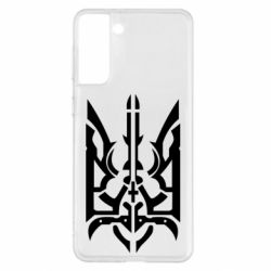 Чохол для Samsung S21+ Герб з металевих частин - PrintSalon