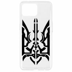 Чохол для Oppo Reno 4 Lite Герб з металевих частин - PrintSalon