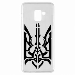 Чохол для Samsung A8+ 2018 Герб з металевих частин - PrintSalon