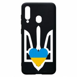 Чехол для Samsung A60 Герб з серцем - PrintSalon