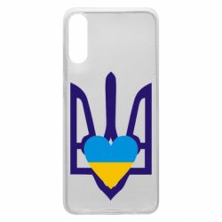 Чехол для Samsung A70 Герб з серцем - PrintSalon