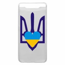Чехол для Samsung A80 Герб з серцем - PrintSalon