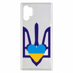Чехол для Samsung Note 10 Plus Герб з серцем - PrintSalon