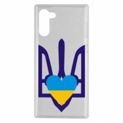 Чехол для Samsung Note 10 Герб з серцем - PrintSalon