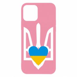 Чохол для iPhone 12 Герб з серцем