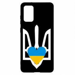 Чехол для Samsung S20+ Герб з серцем - PrintSalon