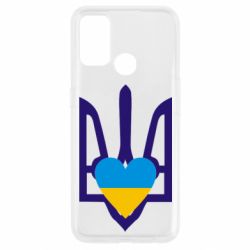 Чехол для Oppo A53/A32/A33 Герб з серцем - PrintSalon