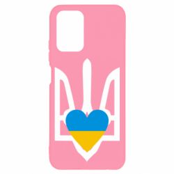 Чехол для Xiaomi Redmi Note 10 Герб з серцем - PrintSalon