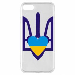 Чохол для iPhone SE 2022 Герб з серцем