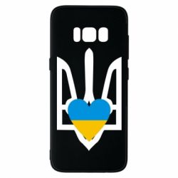 Чехол для Samsung S8 Герб з серцем - PrintSalon