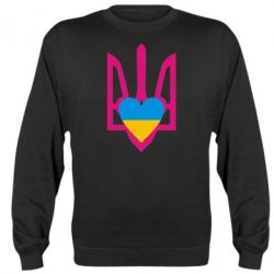 Cвитшот Герб з серцем - PrintSalon