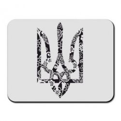 Килимок для миші Герб з візерунками - PrintSalon