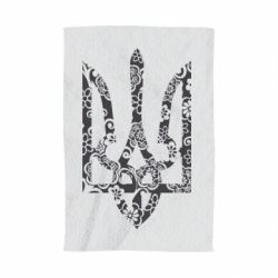 Рушник з принтом Герб з візерунками - PrintSalon