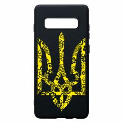 Чохол для Samsung S10+ Герб з візерунками - PrintSalon