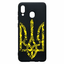 Чохол для Samsung A20 Герб з візерунками - PrintSalon