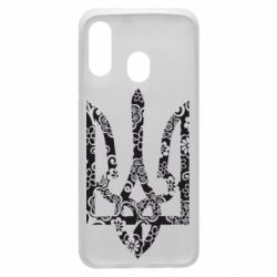 Чохол для Samsung A40 Герб з візерунками - PrintSalon