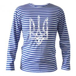 Тільник з довгим рукавом Герб з візерунками - PrintSalon