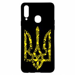 Чохол для Samsung A20s Герб з візерунками - PrintSalon