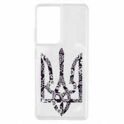 Чохол для Samsung S21 Ultra Герб з візерунками - PrintSalon