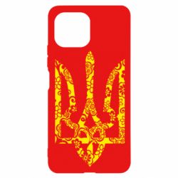 Чохол для Xiaomi Mi11 Lite Герб з візерунками - PrintSalon