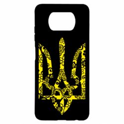 Чохол для Xiaomi Poco X3 Герб з візерунками - PrintSalon