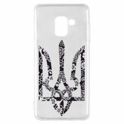 Чохол для Samsung A8 2018 Герб з візерунками - PrintSalon