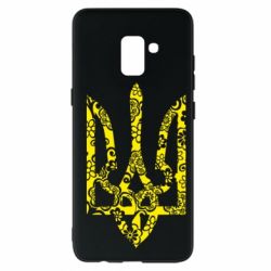 Чохол для Samsung A8+ 2018 Герб з візерунками - PrintSalon