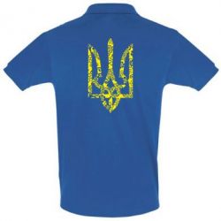 Мужское поло Герб з візерунками - PrintSalon