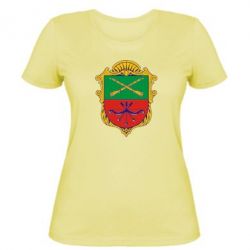 Женская футболка Герб Запоріжжя - PrintSalon
