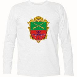 Футболка с длинным рукавом Герб Запоріжжя - PrintSalon