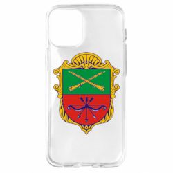 Чехол для iPhone 12 mini Герб Запоріжжя - PrintSalon