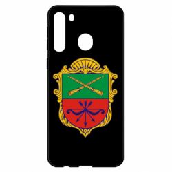 Чехол для Samsung A21 Герб Запоріжжя-PrintSalon Чехол для Samsung A21 Герб Запоріжжя