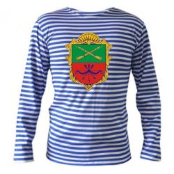 Тельняшка с длинным рукавом Герб Запоріжжя - PrintSalon