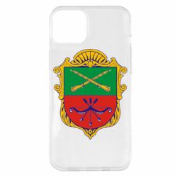 Чехол для iPhone 14 Plus Герб Запоріжжя - PrintSalon