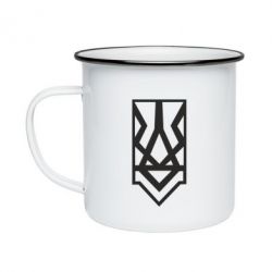 Кружка емальована Герб - PrintSalon