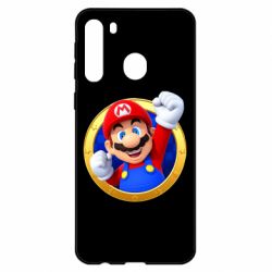 Чехол для Samsung A21 Герой Марио