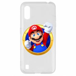 Чехол для Samsung A01/M01 Герой Марио
