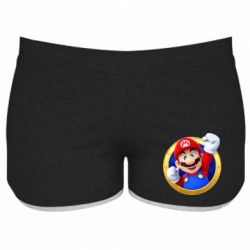 Жіночі шорти Герой Маріо - PrintSalon