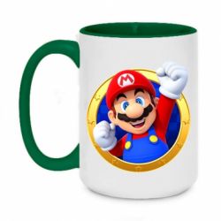 Чашка двокольорова велика Герой Маріо - PrintSalon