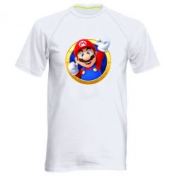 Чоловіча футболка для спорту Герой Маріо - PrintSalon