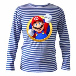 Тельняшка с длинным рукавом Герой Марио