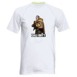 Чоловіча футболка для спорту Ghost CoD - PrintSalon