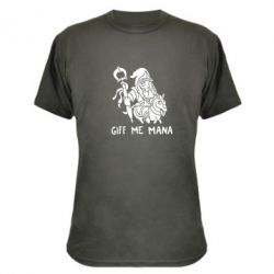 Камуфляжная футболка Giff Me Mana - PrintSalon