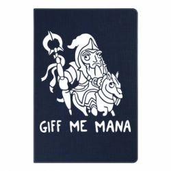 Блокнот с принто Giff Me Mana - PrintSalon