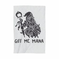 Полотенце с принтом Giff Me Mana - PrintSalon