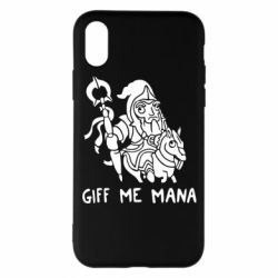 Чехол для iPhone X/Xs Giff Me Mana