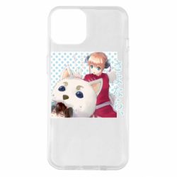 Чехол для iPhone 14 Гинтама Аниме