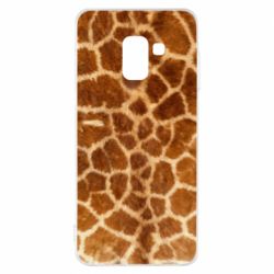 Чехол для Samsung A8 2018 Giraffe's Skin - PrintSalon