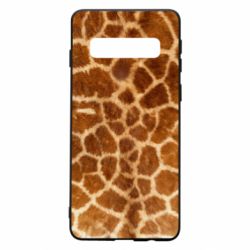 Чехол для Samsung S10 Giraffe's Skin - PrintSalon